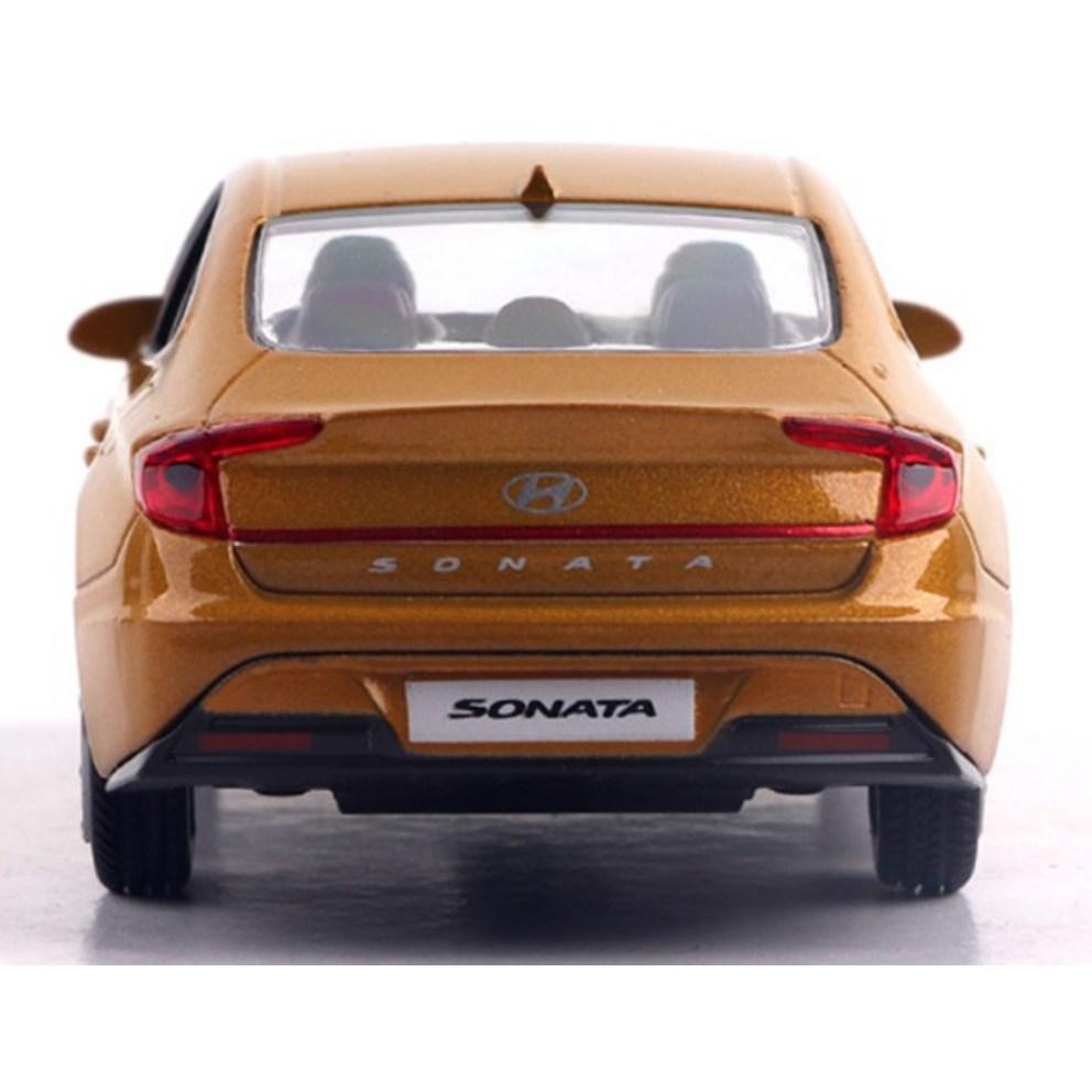 WELLY Hyundai Sonata DN8 Kovový model auta - Zlatá