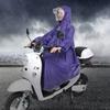 New Model Electric Vehicle Raincoat, Motorcycle Rain Gear with Enlarged and Thickened Double Brim, Suitable for Single or Double Riding, Adult Oxford