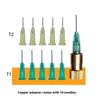 1 Conjunto Para Cola B7000/T7000/T8000 Cabeça de Expansão com Agulha Conversor de Fluxo de Solda Controle de Fluxo de Cola Adaptador de Agulha de Cola