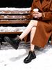 Snow boots women's winter 2025 new women's shoes thick-soled piled thickened fur integrated short thermal cotton shoes