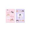 Cat Paradise Silver Stamped Postcard – Cute Pet Theme Gift & Decoration