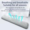 New Ergonomic Mouse Pad Memory Foam Anti-slip Wristband Mouse Mat Wrist Rest Soft Keyboard Hand Cushion