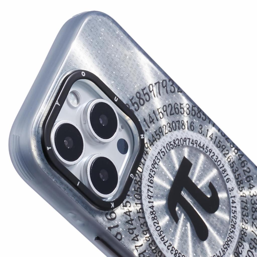 YOUNGKIT Mathematical Series for iPhone 16 Pro Case Compatible with MagSafe IMD TPU Back Cover