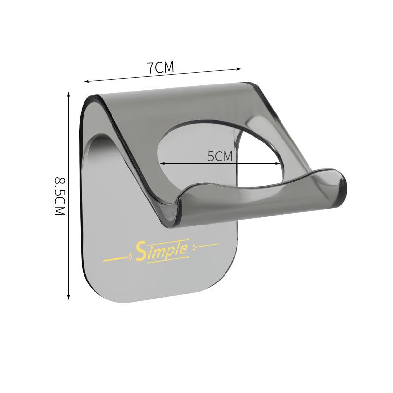 

Многофункциональный кронштейн для электробритвы, вешалка для свободного удара, стеллаж для хранения, умывальник для ванной комнаты, настенная полка для бритвы серый