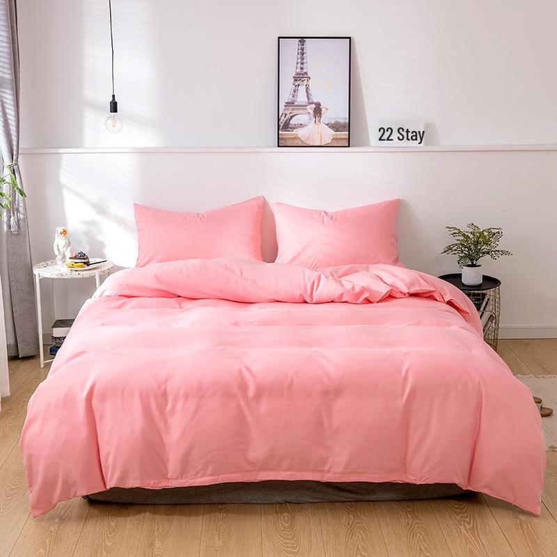 Juego de cama de 3 piezas con diseño de arena en color liso: Mezcla y combina con sábanas, fundas de colchón y fundas de almohada