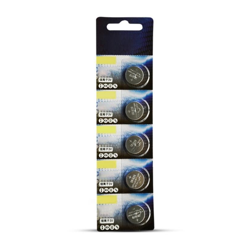5-Post CR1632/1620/1616 Button Cell Batteries Stable 3V Power Remote Control Coin Battery for Electronics and Gadgets