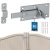 KOTARBAU® Universal Straight Latch for Doors, Gates, and Padlocks, Steel, 100 MM