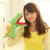 1 Stück Frosch Krokodil Hai Dinosaurier Plüsch Handpuppen Lebensechte Triceratop Tyrannosaurus Rex Handpuppen für Kinder Erwachsene Muppets