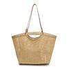 Large capacity woven tote straw bag women's 2026 spring new casual texture shoulder armpit bag