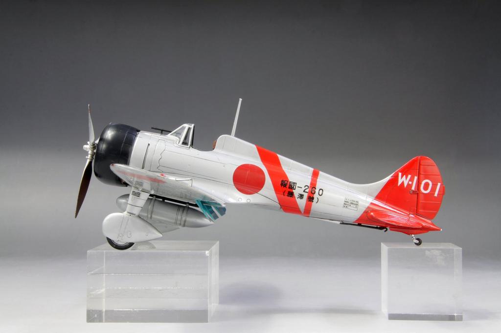 Fine Molds Imperial Japanese Navy Type 96 4 Carrier Fighter Soryu Aircraft Squadron Plastic Model FB22 1/48 No.