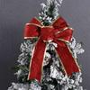 Pendant Bowknot Christmas Bows Christmas Tree Ornaments Ribbon Bows Home Decor Xmas Party Supplies