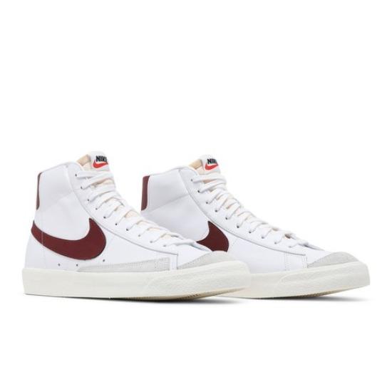 

Nike Blazer Mid 77 Vintage White Team Red BQ6806-111 EU 40 белый