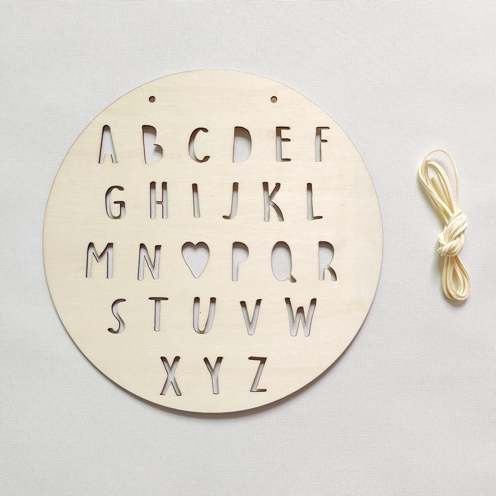 

В наличии Скандинавский деревянный органайзер для заколок - Настенная табличка для детской или комнаты принцессы 25*25*0.3cm