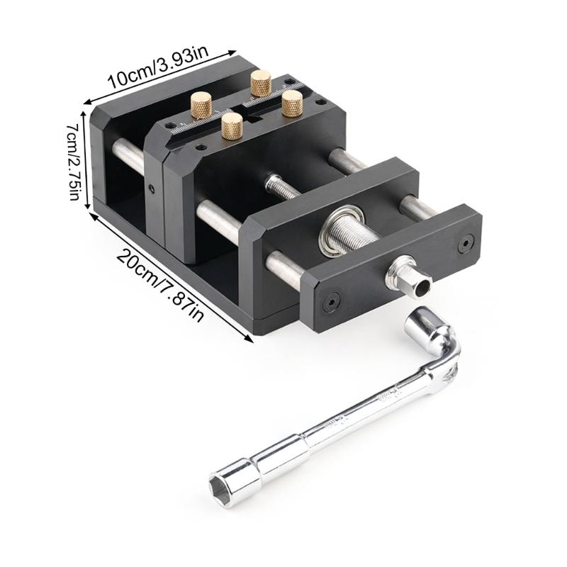 Anodized Aluminum Alloy Selves Centering Clamping Tool Ideal For Wood Drilling And Crafting Applications