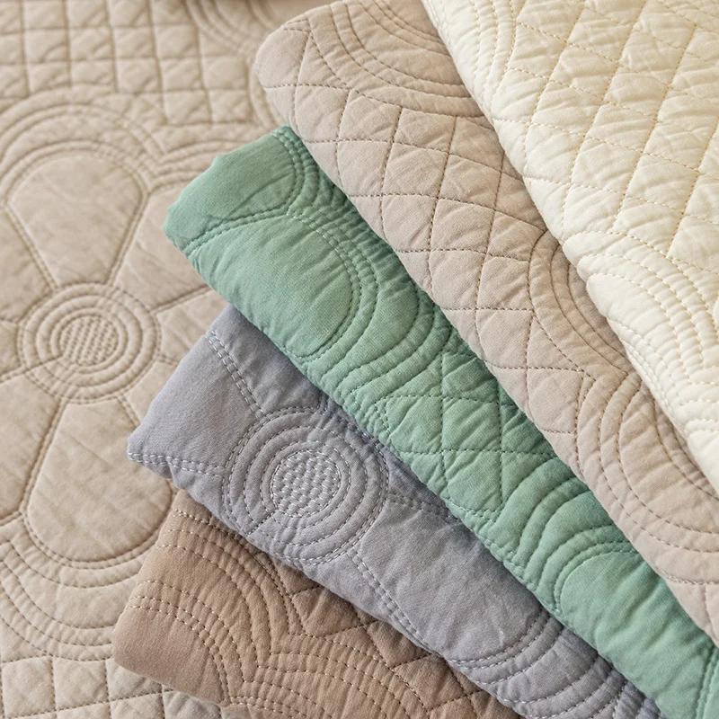 Cotton Sofa Cushion All Seasons Universal Cotton Fabric Non-Slip Cushion Cover Cloth Simple Sofa Cover Back Towel