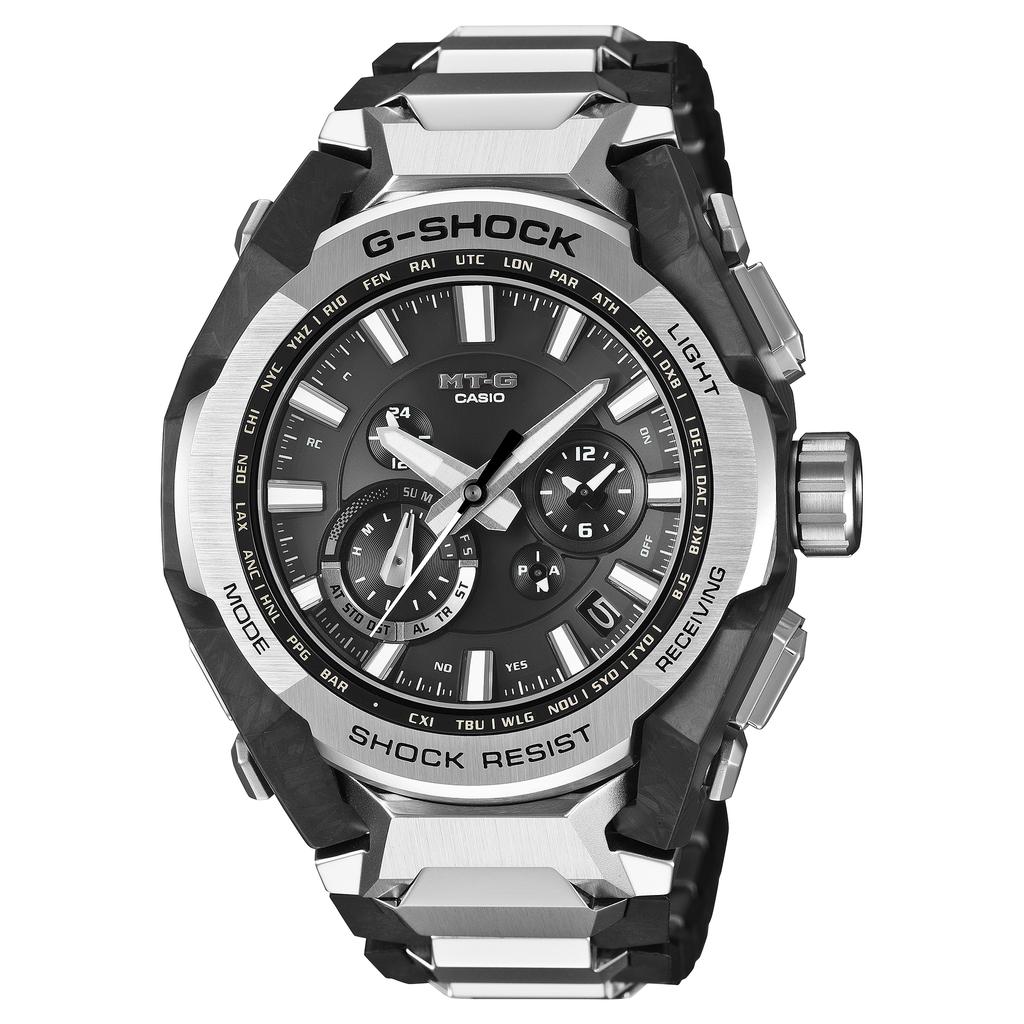 Casio G-SHOCK Men's Stainless Steel 200M Water Resistant Quartz Watch MTG-B4000D-1A
