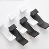 6x Easy To Install Adhesive Hooks Clutter-free Environment Anywhere Premium Bath Towel Hooks Modern