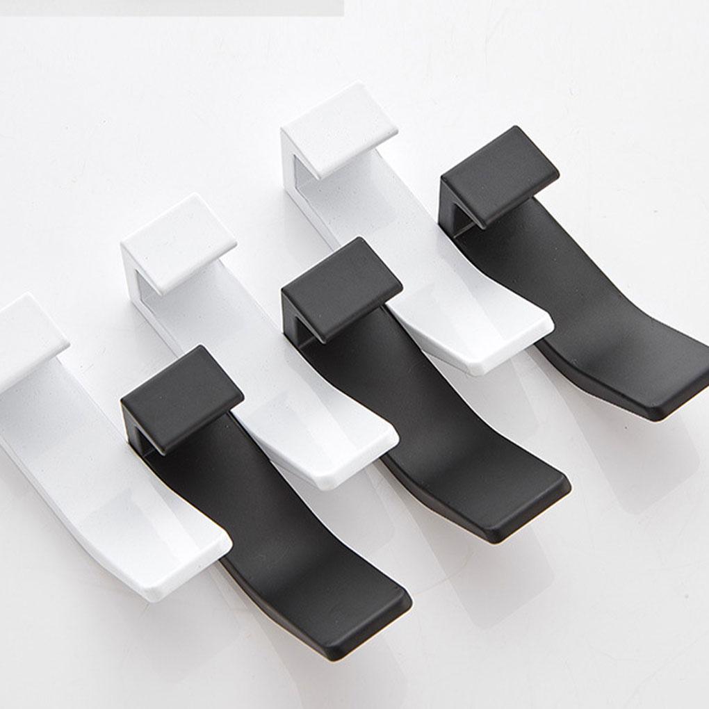 6x Easy To Install Adhesive Hooks Clutter-free Environment Anywhere Premium Bath Towel Hooks Modern