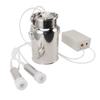 Electric Milker Cow Milking Machine Vacuum Pulsation Silicone Hose Stainless Steel Basket Auto Milker for Cattles