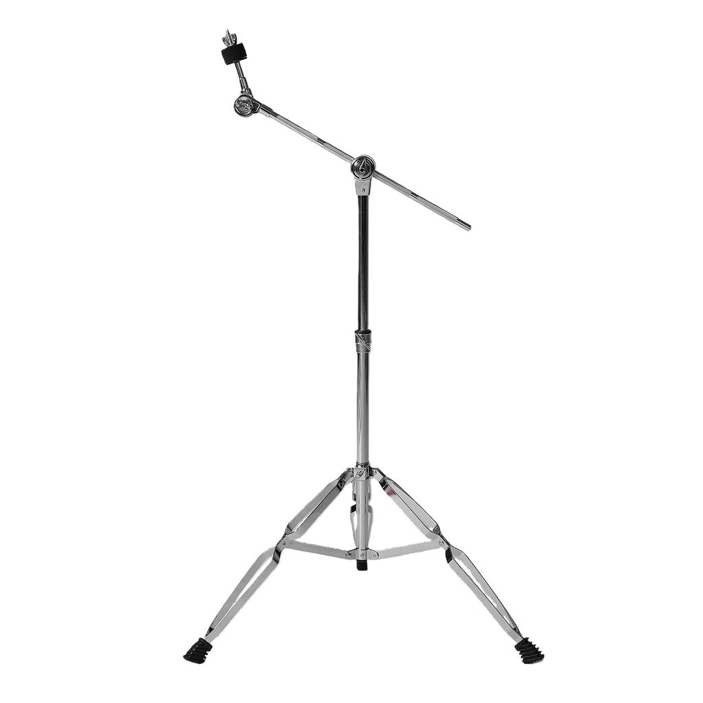 Straight and Boom Cymbal Stand Height and Angle Adjustable 22mm Tube Drum Cymbal Holder with Non Slip Base for Crash