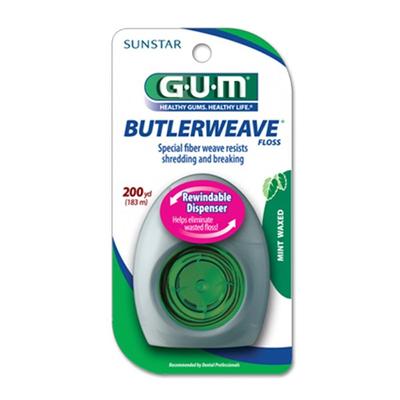 Gum Butler Weave Dental Floss 183m, 1 kus, 1 kus