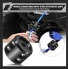 Universal Rubber Winch Stopper Cable Hook Rope Line Saver for ATV UTV Truck Protects Synthetic Rope Steel Cable Wear