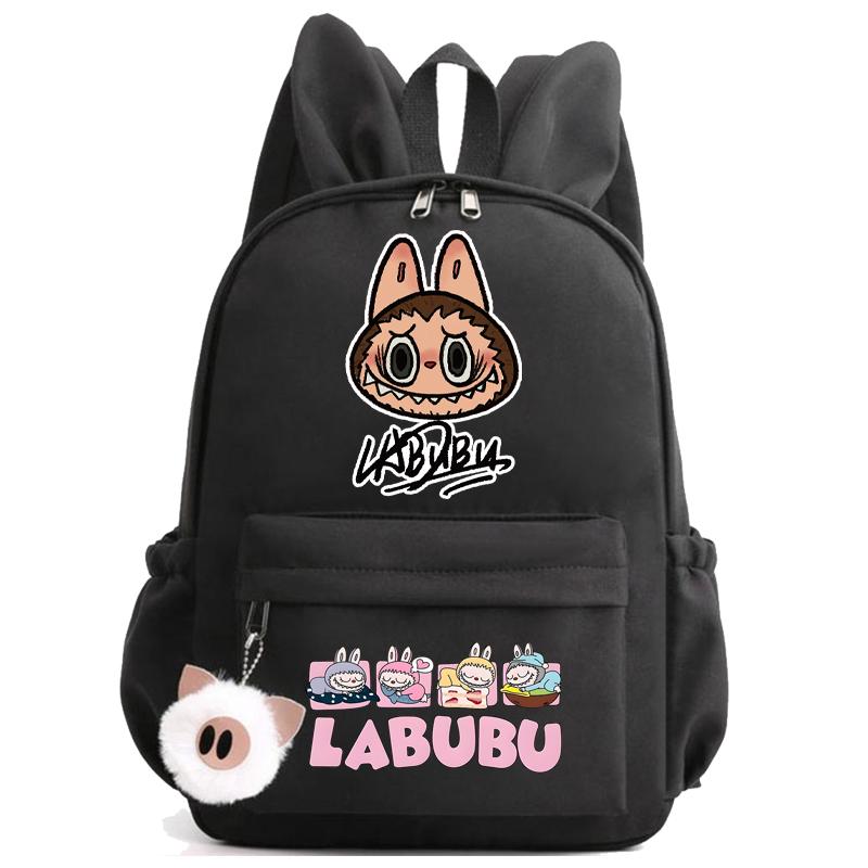 Roztomilý potištěný batoh Student Dospívající Dívka Chlapec Kreslená školní taška Dětská ležérní taška Dětský dárek k narozeninám Dámská cestovní taška Ruksak