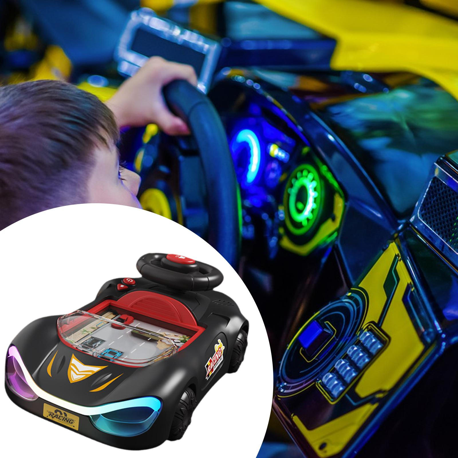 Игрушечный руль приключенческого автомобиля для игры в вождение, развивающая симуляционная игра для Red Black