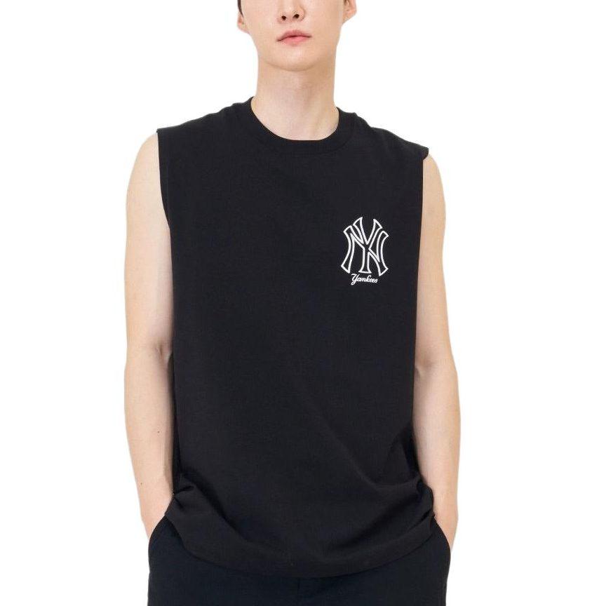 MLB SS24 Tank Tops Unisex Black 3ATKB0343-50BKS