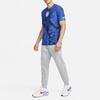 Nike Letter Print Crew Neck Pullover Short Sleeve Retro Sports Football Shirt Men Tops Blue DN0637-453