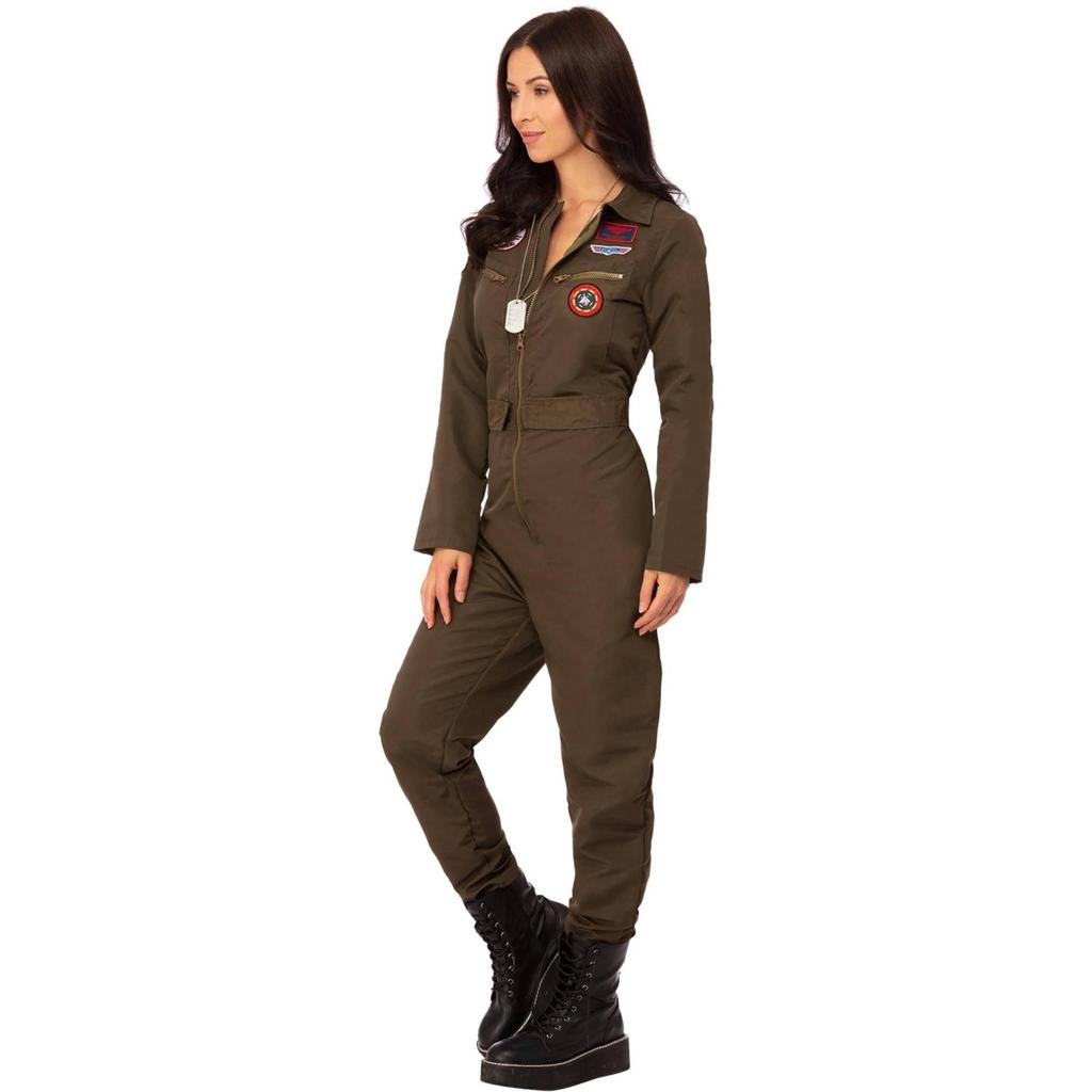 Top Gun Womens/Ladies Costume Jumpsuit