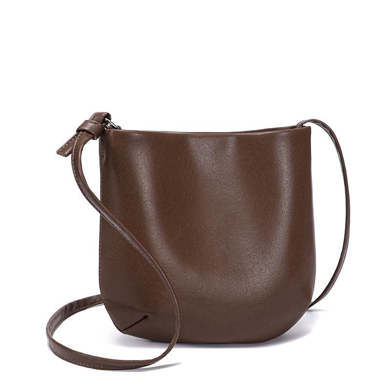 Echtleder Achseltasche Einzel-Schulter Umhängetasche Handytasche Damentasche Lässig und Modisch