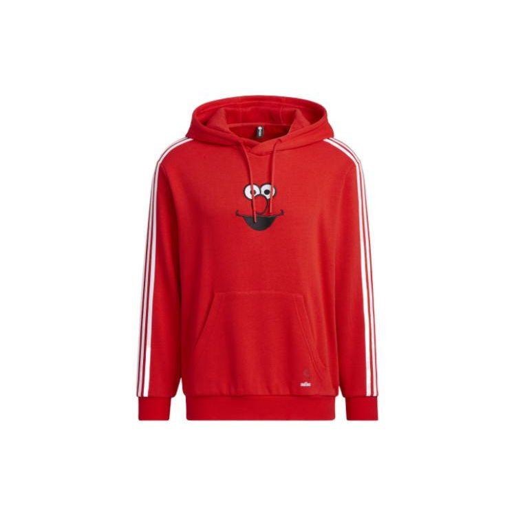 adidas neo × Sesame Street Unisex Fleece Hoodie Red HD7300 S