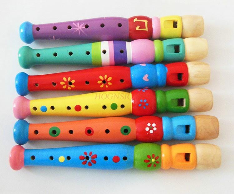 Dětská flétna Dřevěná Orffovy učební pomůcky Velká dřevěná flétna Flétna pro začátečníky Dětské hudební nástroje Hrací hračky
