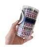 Hair Band 15Pcs High Elasticity Ropes, Thick Rubber Bands, Super Grip Non-deforming Rope No Slip Ties, Tangle Accessories for Running Climbing