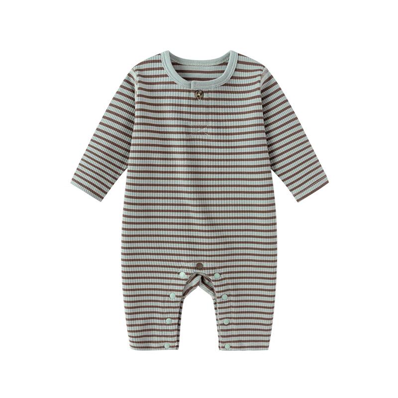 Babylove Baby Striped Modal Blend Romper Pajamas 90