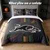 Penrith Panthers Design Bed Bedding Set 1 Duvet Cover + 2 Pillowcases Soft Breathable Household Bed Linens