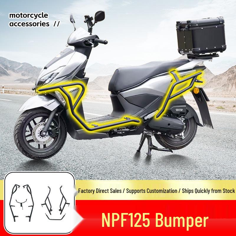 Honda NPF125 Bumper Guard: Full Coverage Front & Rear Protection for Scooters