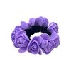 1Pc Hair Accessory Girls Hair Tie Hairgrip High Elasticity Women Foam Flower Hair Ring Rose