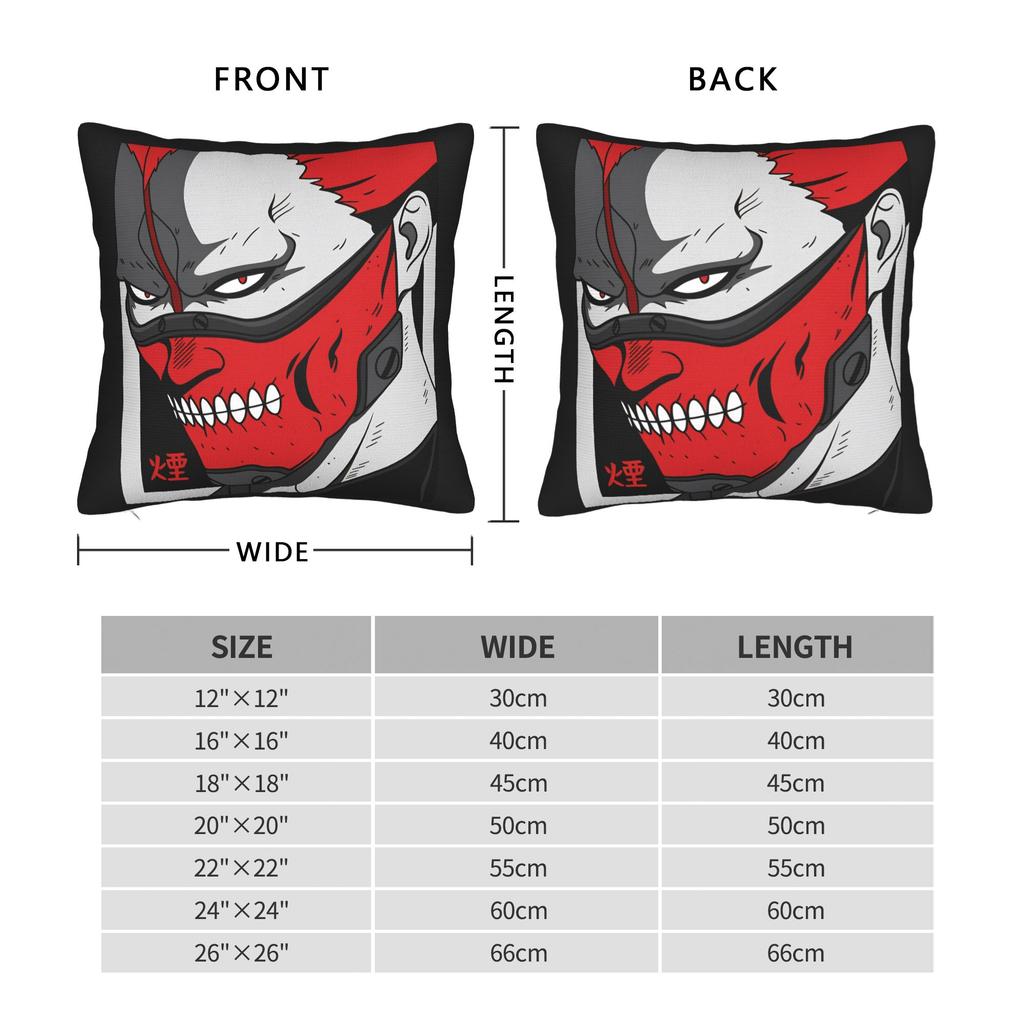 Pillow Case En Dorohedoro Design Pillow Cover For Living Room Chair Kawaii Pillowcases