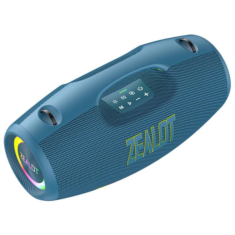 Zealot S89 250W Big Power Portable for Wireless Speaker Large Size with Microphones for Mobile Phones Outdoor