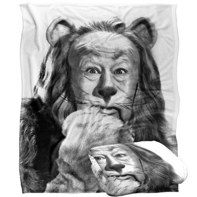 The Cowardly Lion Blanket