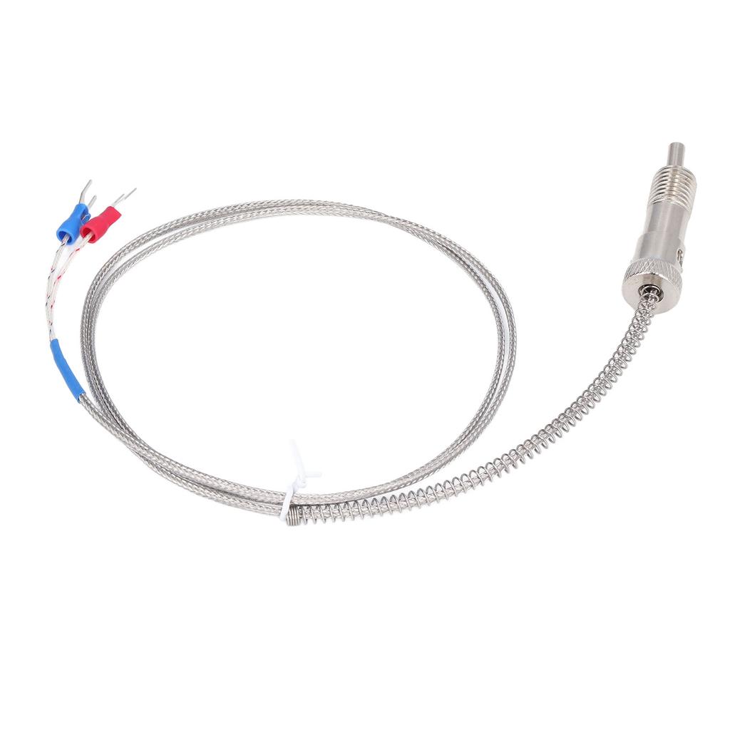 Termocuplu Tip K Nichel Siliciu Termocuplu cu Arc de Compresie pentru Senzor de Temperatură M12 1m