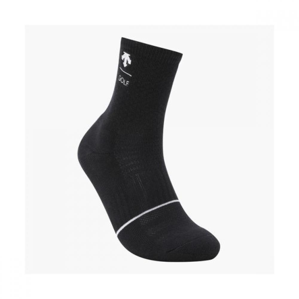 

DeScente Golf Men S Right Angle Long Neck SockS BLKGBLACK/FR