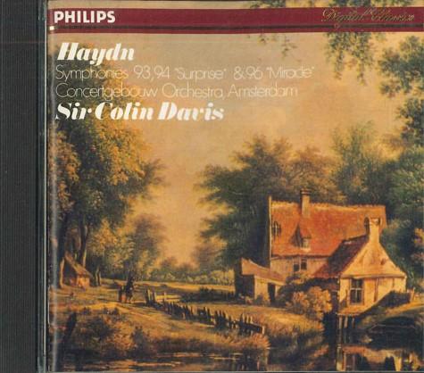 

CD К.ДЭВИС Гайдн Симф.93 PHCP3568 1991 Япония Классика Б/У