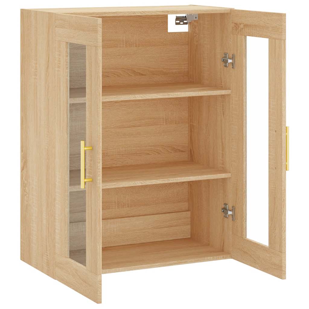 Wall Cabinet Sonoma Oak 69.5 X 34 X 90 Cm