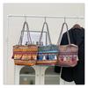 Shoulder Bag Women's Ethnic Style Large Capacity Popular Oblique Span New Niche Design Fashionable Versatile Woven Handbag Bag