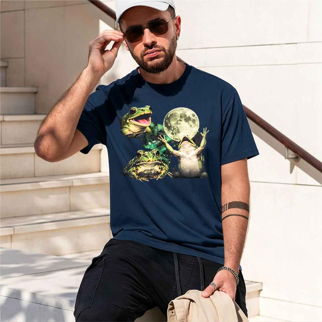 Vintage Graph T Shirt Unisex Unisex Washed Retro Amphibian Nature Tee Cottagecore Short Sve Tshirt Unisex Clothes 2026 New Model Short