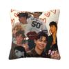 Malachi Barton-Bayingimg Pillow Cover Polyester Pillow Case Cushion Cover Retro Trendy Pillowcases For Sofa Bedroom Home Decor