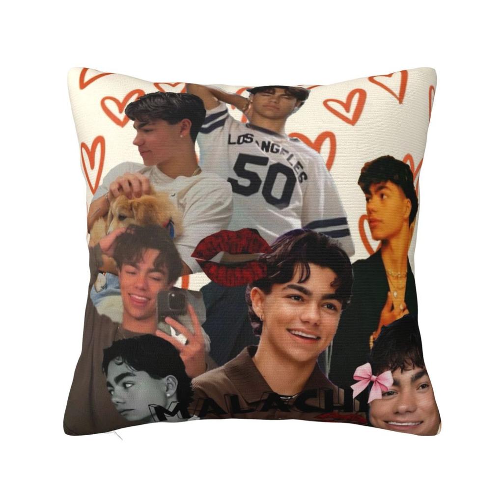 Malachi Barton-Bayingimg Pillow Cover Polyester Pillow Case Cushion Cover Retro Trendy Pillowcases For Sofa Bedroom Home Decor